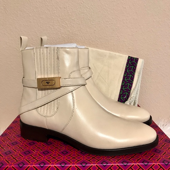 TORY BURCH T-HARDWARE CHELSEA BOOTS SIZE 8,10 - Picture 10 of 16